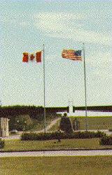 International Peace Garden Flags