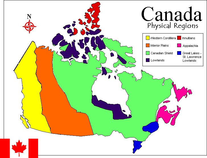 Canadainfo Geography Maps Maps