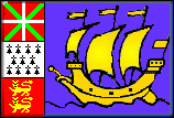 Flag of St. Pierre and Miquelon